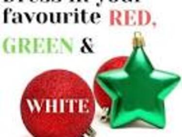 Red, Green and White Day